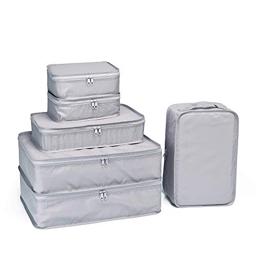 Travel Packing Cubes (Grey)