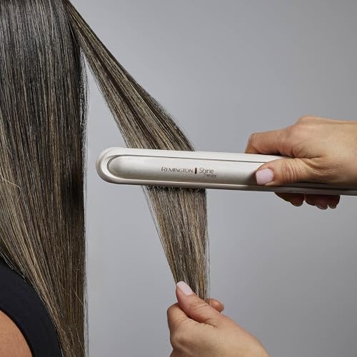 Shine Therapy 1 Inch Hair Straightener (Champagne / 1”)
