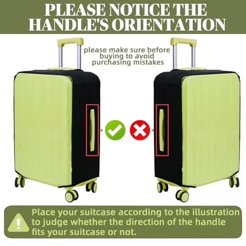 Clear Luggage Cover Protectors For Suitcases (24")