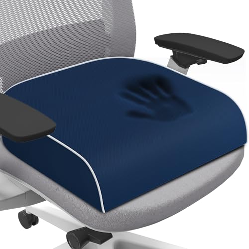 Seat Cushion Chair Pad (Darkblue / 2X-Large)