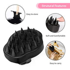 Scalp Massager Shampoo Brush (Black)