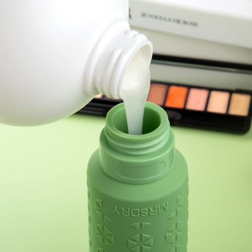 Travel Bottles for Toiletries (Green / 6 Ounces)
