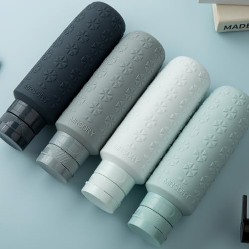 Travel Bottles for Toiletries (Grey / 6 Ounces)