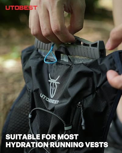 Water Bladder 2L Hydration Bladder for Hiking Backpack (White-2L)