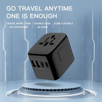 Universal Travel Adapter (Black)