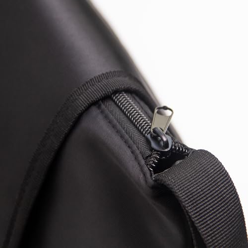 Hair Iron Tools Travel Bag with Heat Resistant Mat (Black)