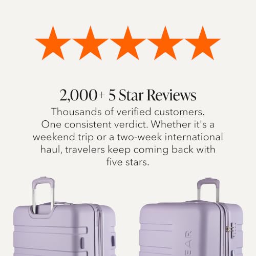 7366 Signature Hardside Expandable Luggage with Spinner Wheels (Checked-Large 27-Inch / Evening Haze)