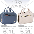 Travel Toiletry Bag for women (Medium / Aegean-Blue)