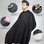 Salon Professional Barber Cape with Multi position Snap Closure Hair Cutting Kits Thick Hairdressing Capes for Unisex 47” * 63” (47 * 63)