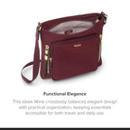Womens Tyler Crossbody Wine One Size (One Size / Wine)