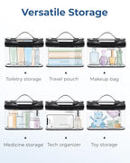 TSA Approved Toiletry Bag (01-Rose Red)