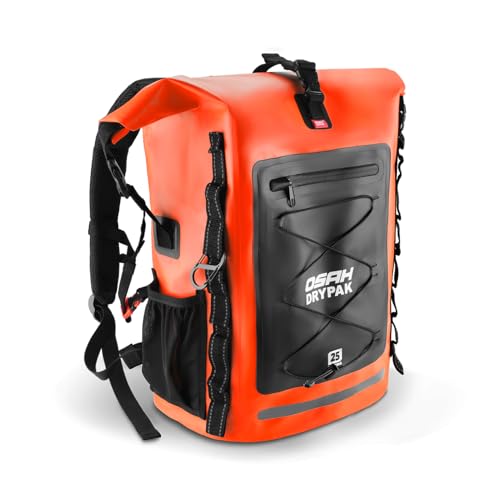Waterproof Backpack Dry Bag 25L (Orange / 25L)