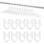 White Travel Hangers 10 Pack (10 Pack / White)