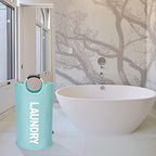 125L X Large Laundry Basket Bag (Light Blue / 125L)