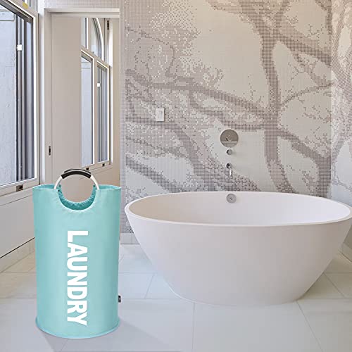 125L X Large Laundry Basket Bag (Light Blue / 125L)