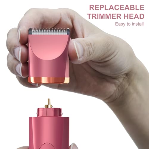 Electric Body Hair Trimmer (Gold and Red)
