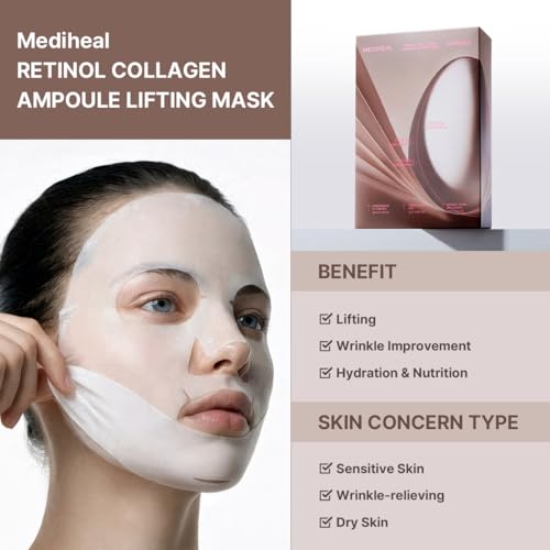 Retinol Collagen Ampoule Lifting Mask (Ampoule)