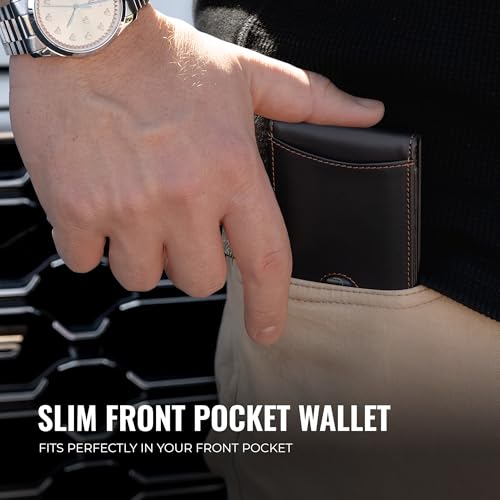 Cash Pocket Slim Wallet for Men (Classic Brown)