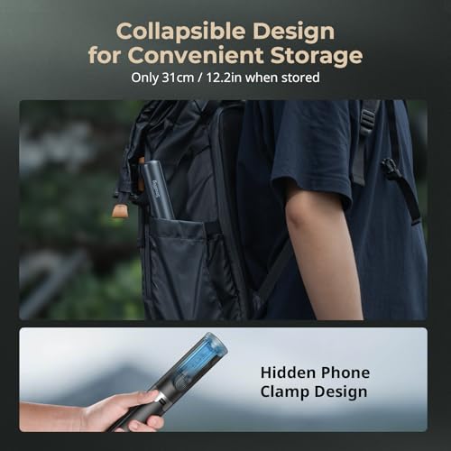 57.9" One Touch Deploy Selfie Stick Tripod Stand (ST 30)