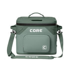 Magnetic Leak Proof 18 Can Soft Cooler with Waterproof Zipper (Sage / 18 Can)