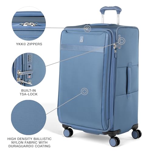 VersaPack+ Softside Checked Luggage Suitcase (Checked Large / Elemental Blue)