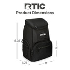 Lightweight Backpack Cooler (Black)