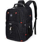 Extra Large Travel Laptop Backpack for Men (Black / Travel Backpacks)