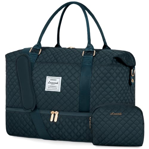 Travel Duffle Bag (Peacock Blue-b / Large-2 Pcs)