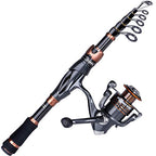 Fishing Rod and Reel Combos (Fishing rod+reel(No Lures&Line) / 2.10M / 6.89FT)