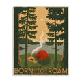Born to Roam Rustic Forest (48"L x 36"W / Unframed)