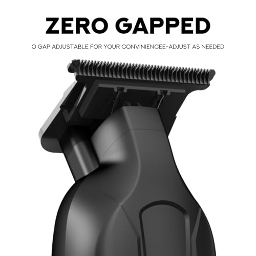 2-in-1 Vader Clipper & Trimmer Kit | Cordless Beard Trimmer & Mens Clippers Set for Barbers or Home | with DLC Coated Blades | Acid (Acid)