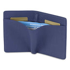 KENSINGTON Passport Holder for Travel (One Size / Matt Blue)