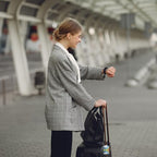 PU Leather Luggage Tag (Beautiful Scenery)