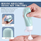 Travel Bottles for Toiletries (GREEN)