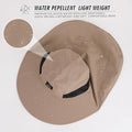 Outdoor Sun Hat for Men Women (1pack-khaki)