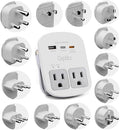 Universal Travel Adapter (White)