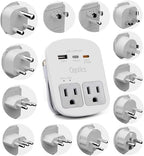 Universal Travel Adapter (White)