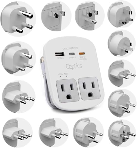 Universal Travel Adapter (White)