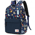 Lightweight Waterproof Toddler Backpack Boys Excavator Blue (Excavator Blue)