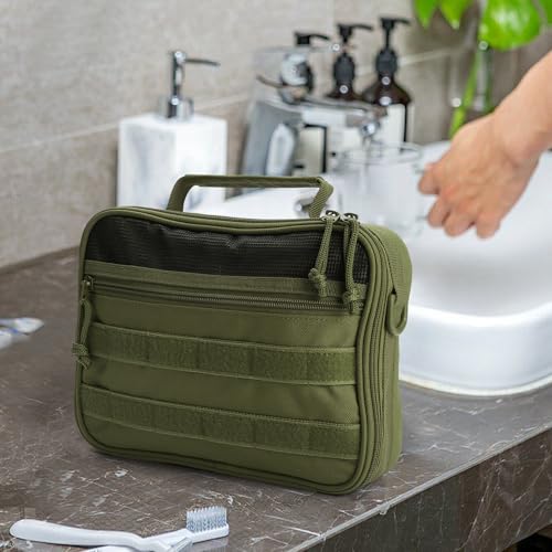 Hanging Toiletry Bag for Men (Green)