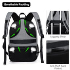Backpack for Men and Women (Grey / 15.6 Inch)
