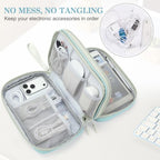 Electronic Organizer (9.1 x 5.9 x 3.15 inches / Mint Green)