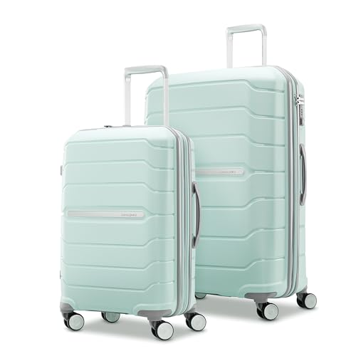 Freeform 2 Piece Luggage Set (2-Piece Set (Carry-on/Large) / Mint Green)