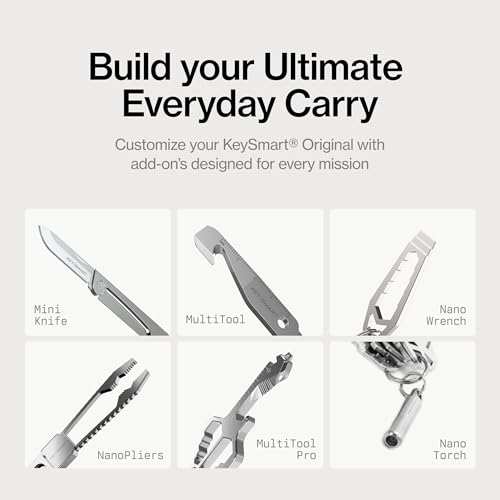 KeySmart Original Key Holder (8 Keys / Red)