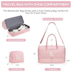Letter Weekender Bags for Womens (91-Pink K / Large)