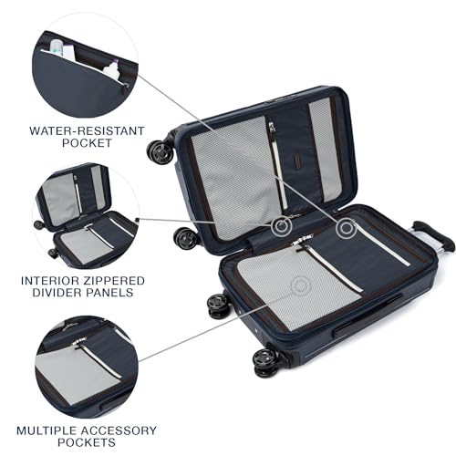 Platinum Elite Hardside Carry (Compact Carry-On 20-Inch / True Navy Blue)