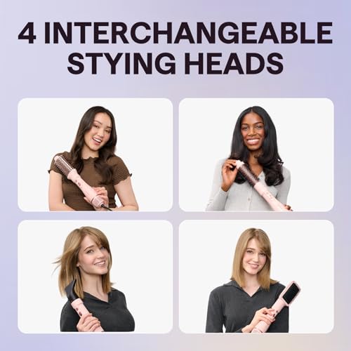 Hair Dryer Brush Set (Pink)