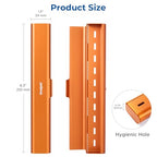 Aluminum Toothbrush Travel Case (Orange / 1 Pack (Standard))