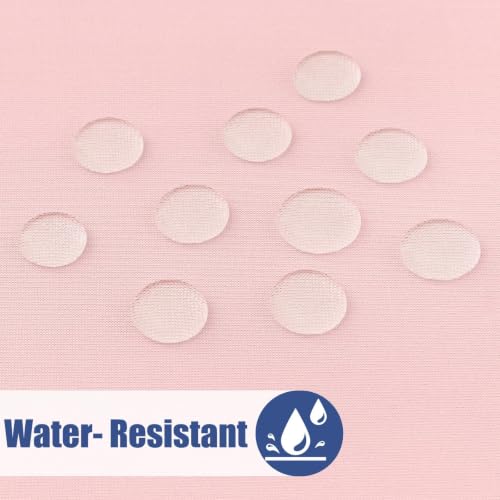 2 Pack Square Spandex Fitted Table Cloth (Pink / 34" x 34" (Square))