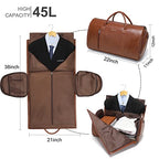 Garment Bags for Travel (C-Brown)